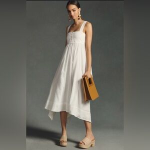 Anthropologie pilcro asymmetrical babydoll dress